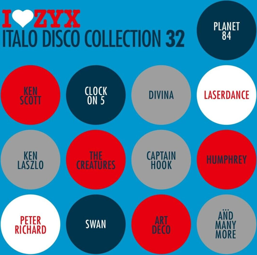 Diverse Artister ZYX Italo Disco Collection 32 CD