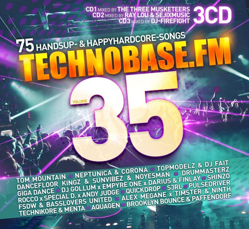 Diverse Electronica Technobase.FM Vol. 35 CD