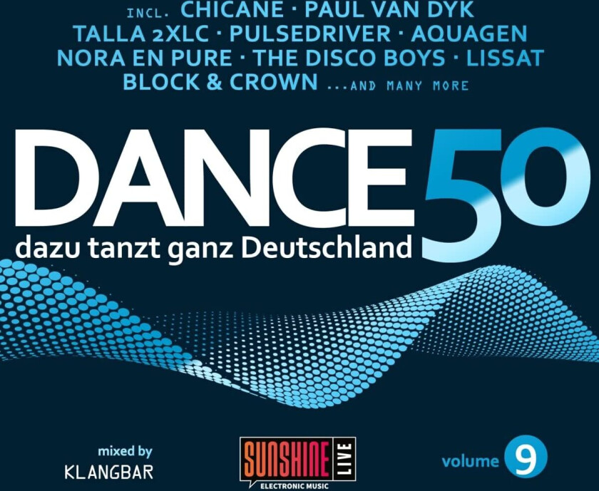 Diverse Electronica  Dance 50 Vol. 9  CD