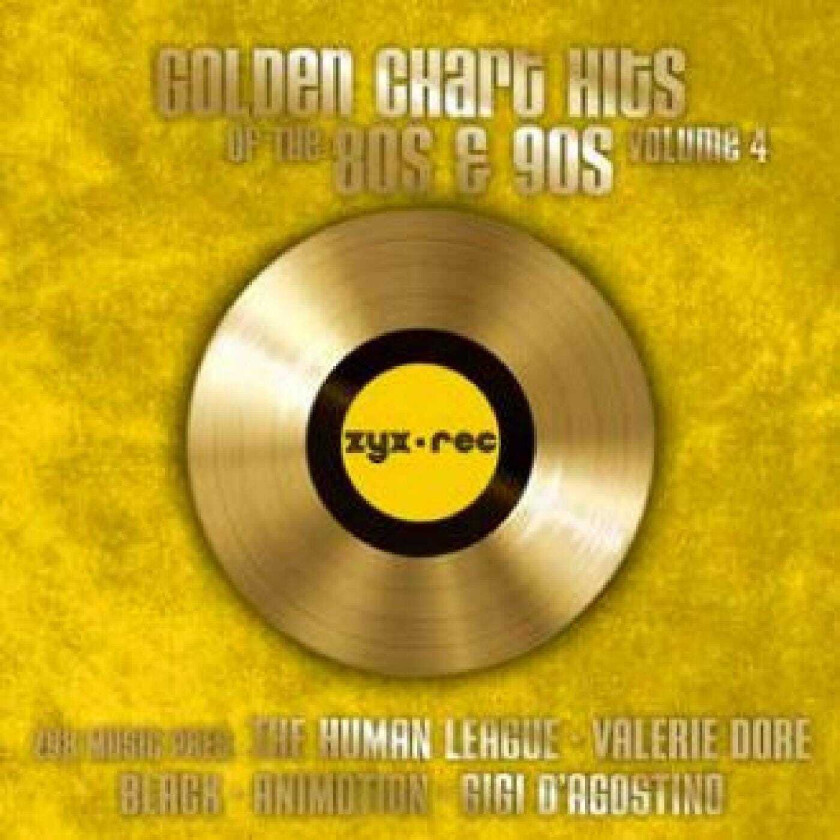 Diverse Artister Golden Chart Hits Of The 80s & 90s Vol. 4 LP/Vinyl