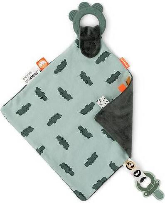 Bilde av Done By Deer Comfort Bite/teether, Croco Green