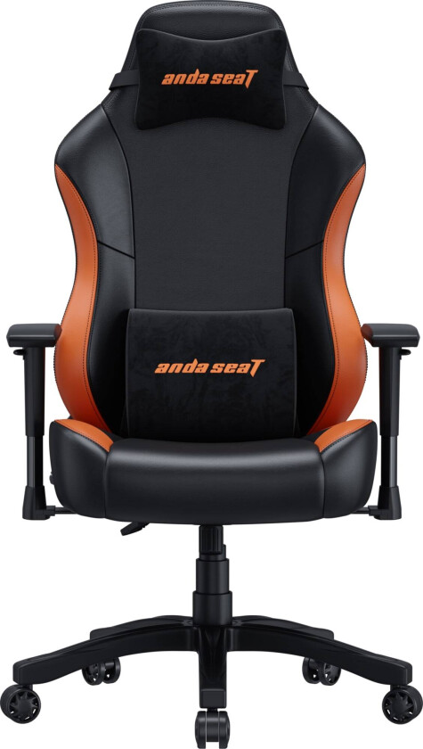 AndaSeat Luna gamingstol (sort og oransje)