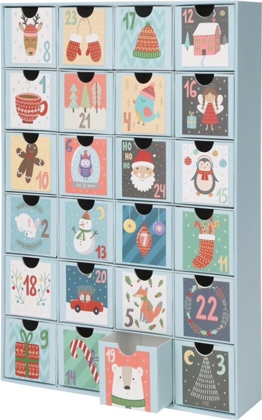 Nenurodyta_V Advent Calendar 38X27cm