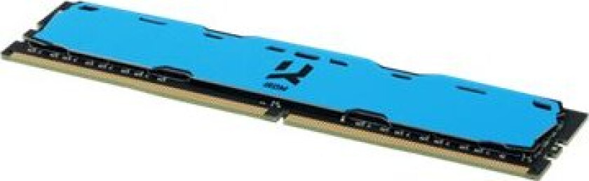 Goodram Irdm - Ddr4 - Sett - 8 Gb: 2 X 4 Gb - Dimm 288-Pin - 2400 Mhz / Pc4-19200 - Cl15 - 1.2 V - Ikke-Bufret - Ikke-Ecc - Blå