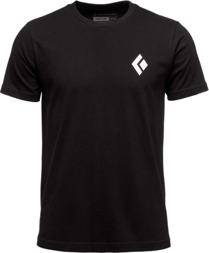 Men's SS Tee Equipment For Alpinist Black S, Black