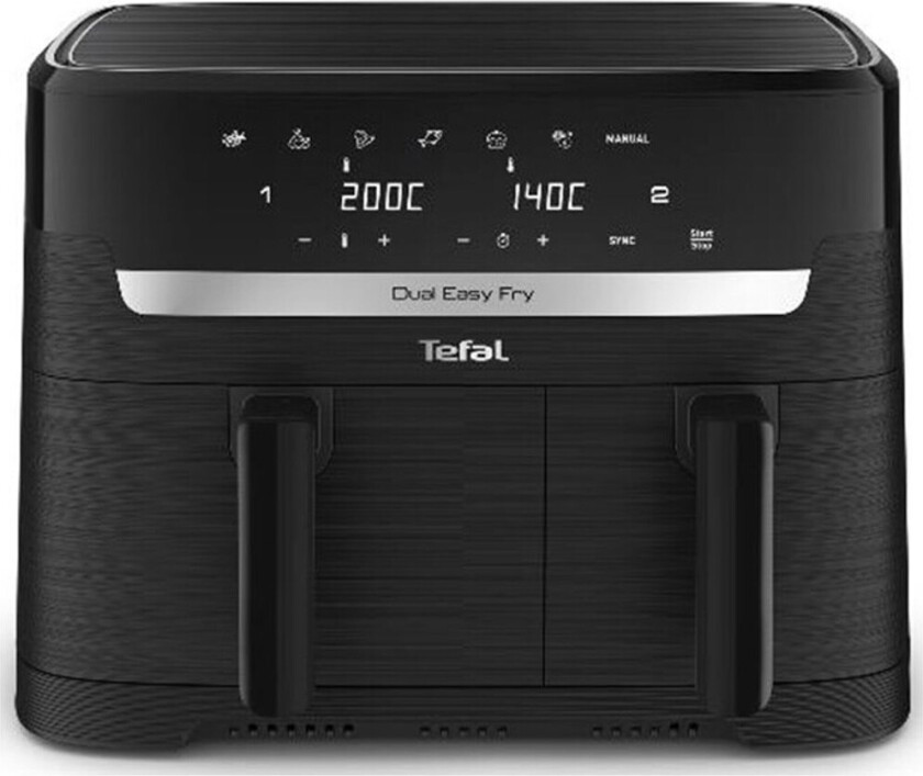Tefal EY 901 N Dual Airfryer - 8,3L, 2700W
