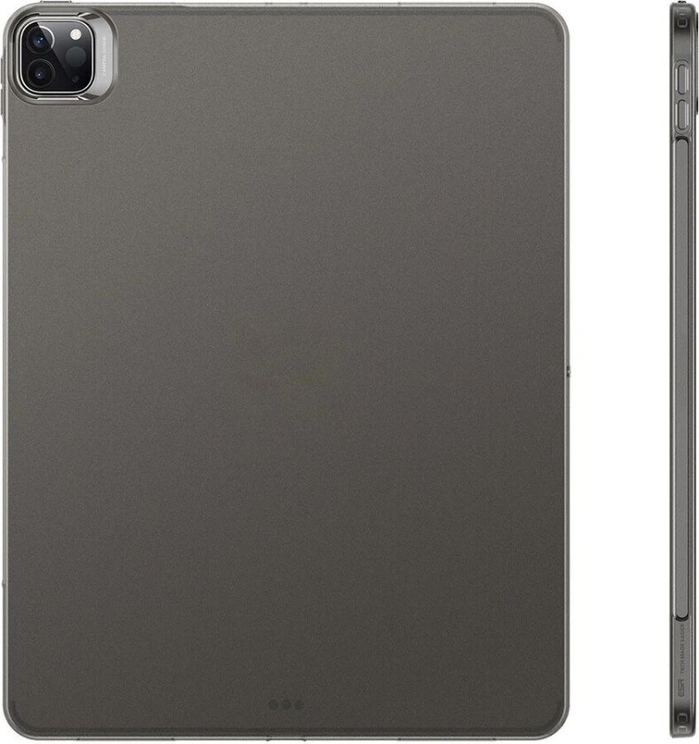 iPad 11" Pro (2021) Fleksibelt Plast Bakdeksel - Svart