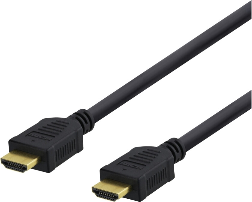 Hdmi-1050D - Hdmi-Kabel Med Ethernet - Hdmi Hann Til Hdmi Hann - 5 M - Svart - 4K-Støtte