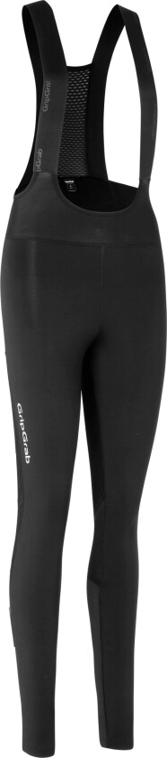 Bilde av Gripgrab Women's W'S Pacr Water-Resistant Bib Tights No Pad Black S