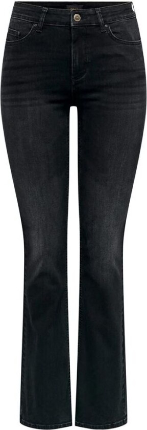 Blush Flared Svart Denim XS/30