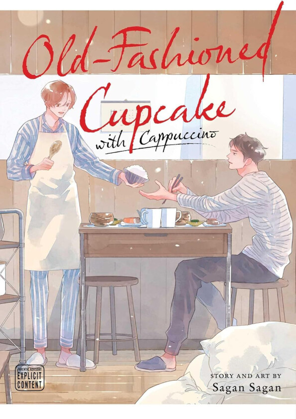 OldFashioned Cupcake with Cappuccino