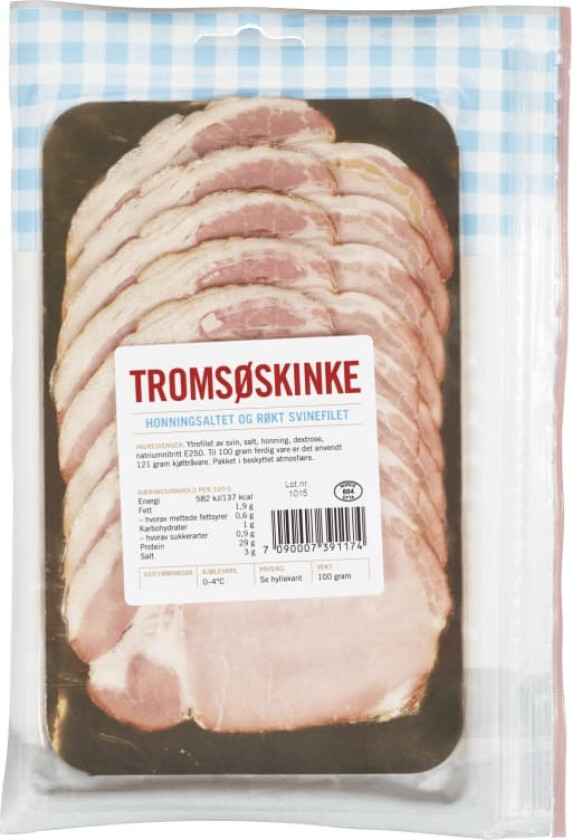Aron Mat Skåret Tromsøskinke 100g