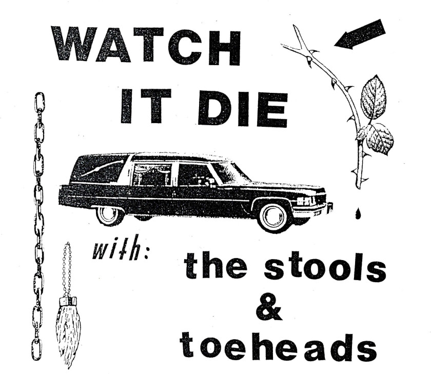 The Stools, Toeheads Watch It Die LP/Vinyl