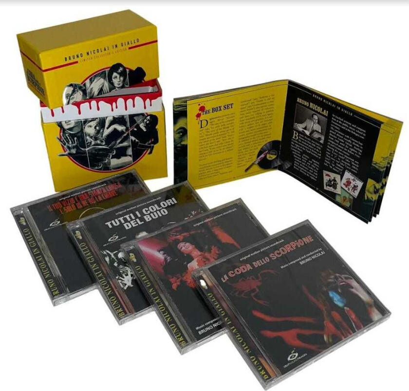 Bruno Nicolai, Filmmusikk Bruno Nicolai In Giallo CD