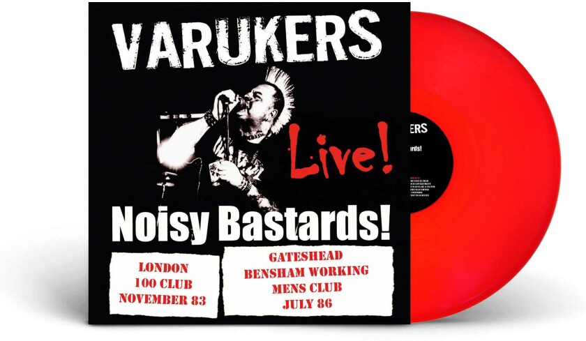 The Varukers Noisy Bastards! LP/Vinyl