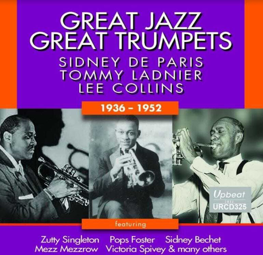 Sidney De Paris, Tommy Ladnier, Lee Collins Great Jazz Great Trumpets 19361952 CD