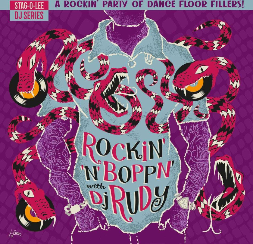 Diverse Rock StagOLee Presents Rockin' 'n' Boppn' With DJ Rudy CD