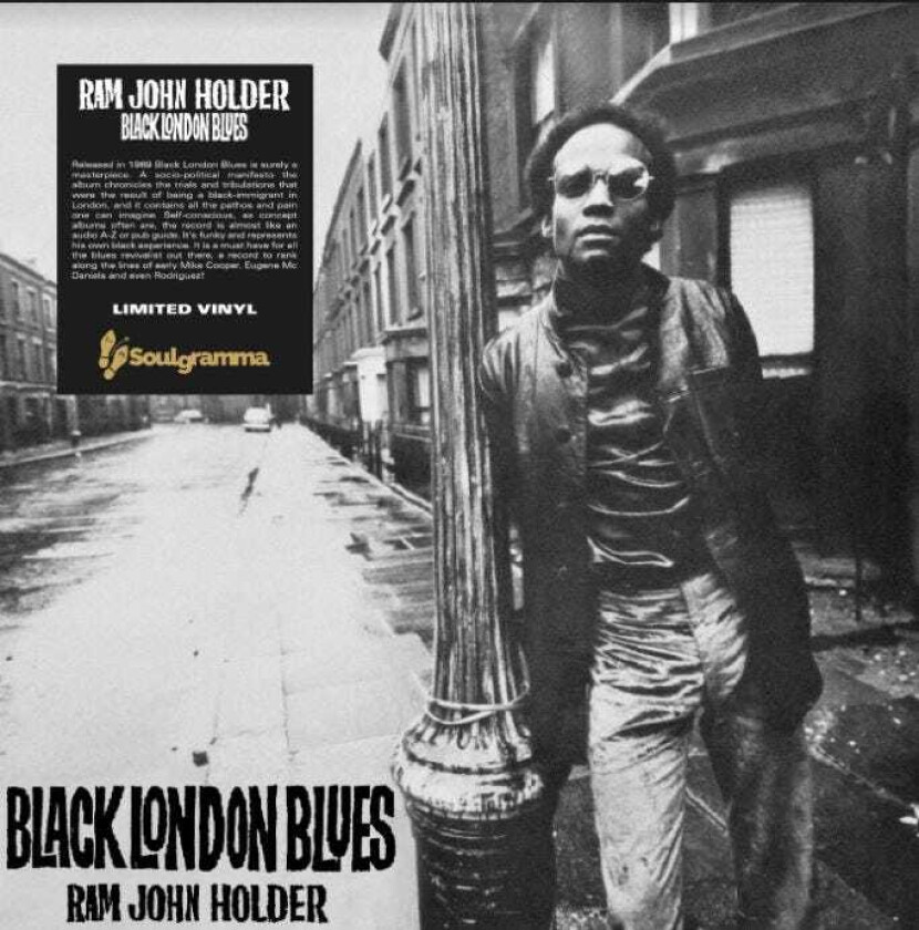 Ram John Holder Black London Blues LP/Vinyl