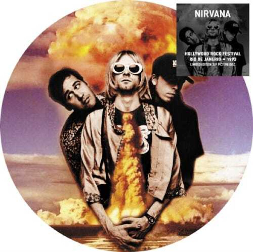 Nirvana Hollywood Rock Festival Rio De Janeiro 1993 LP/Vinyl
