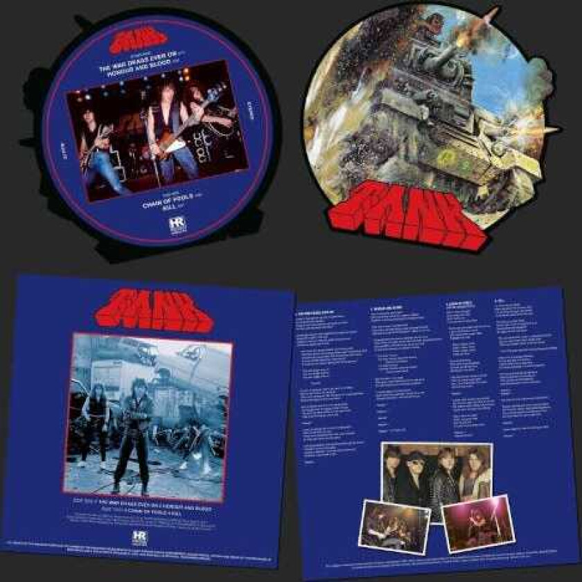 Tank Honour And Blood LP/Vinyl