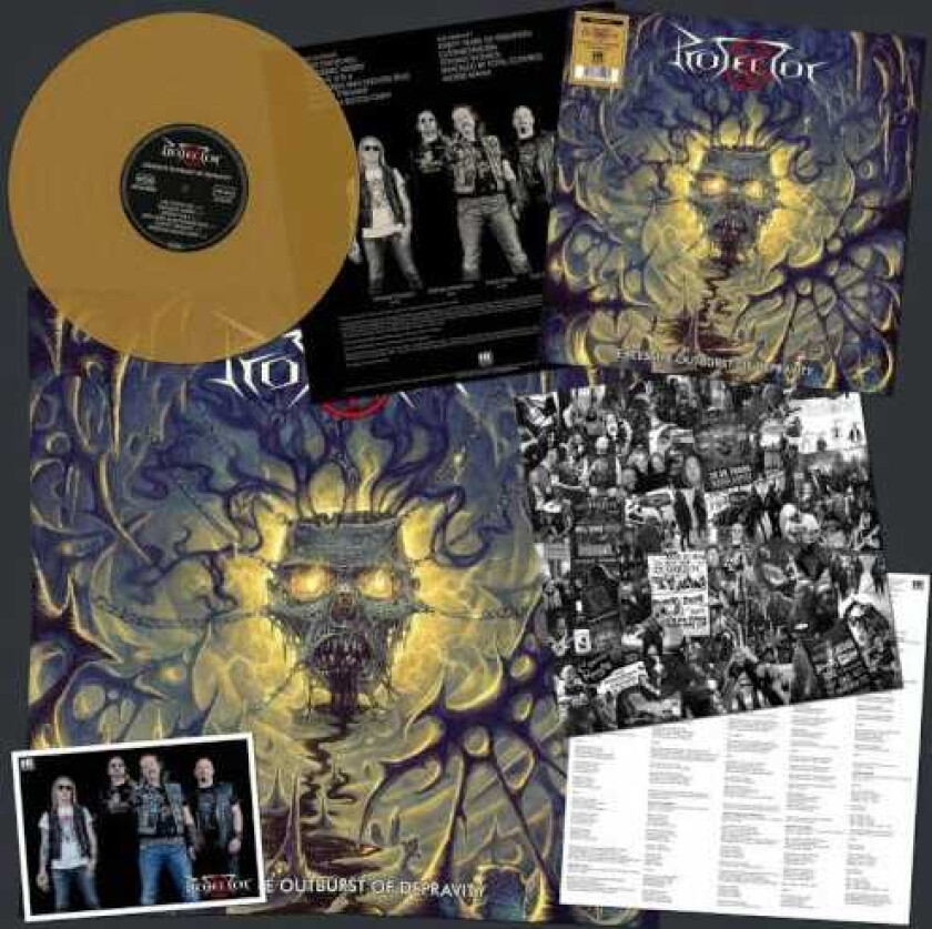 Protector Excessive Outburst Of Depravity LP/Vinyl