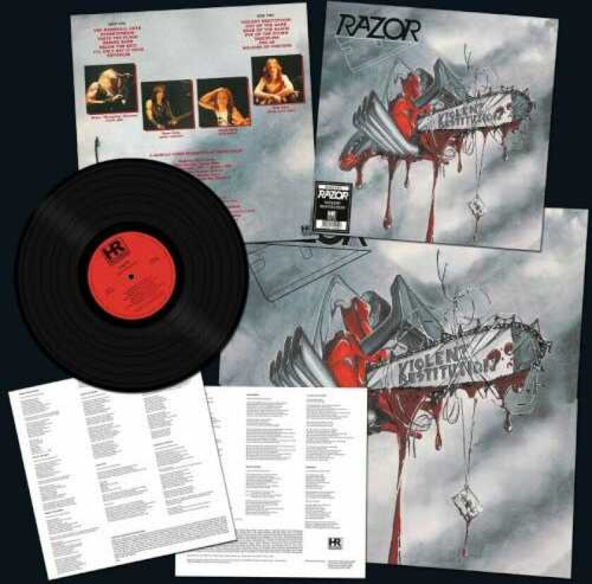 Razor Violent Restitution LP/Vinyl