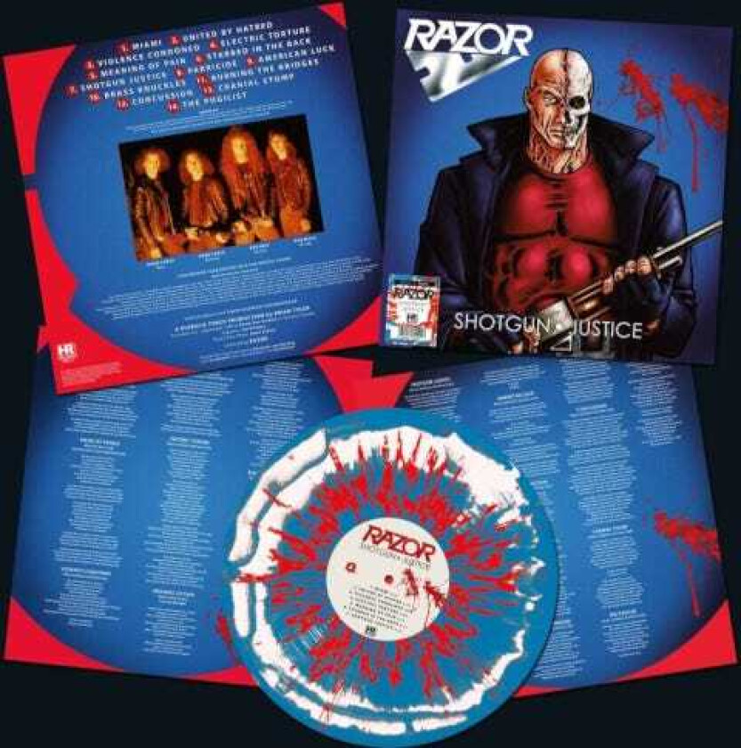 Razor Shotgun Justice LP/Vinyl