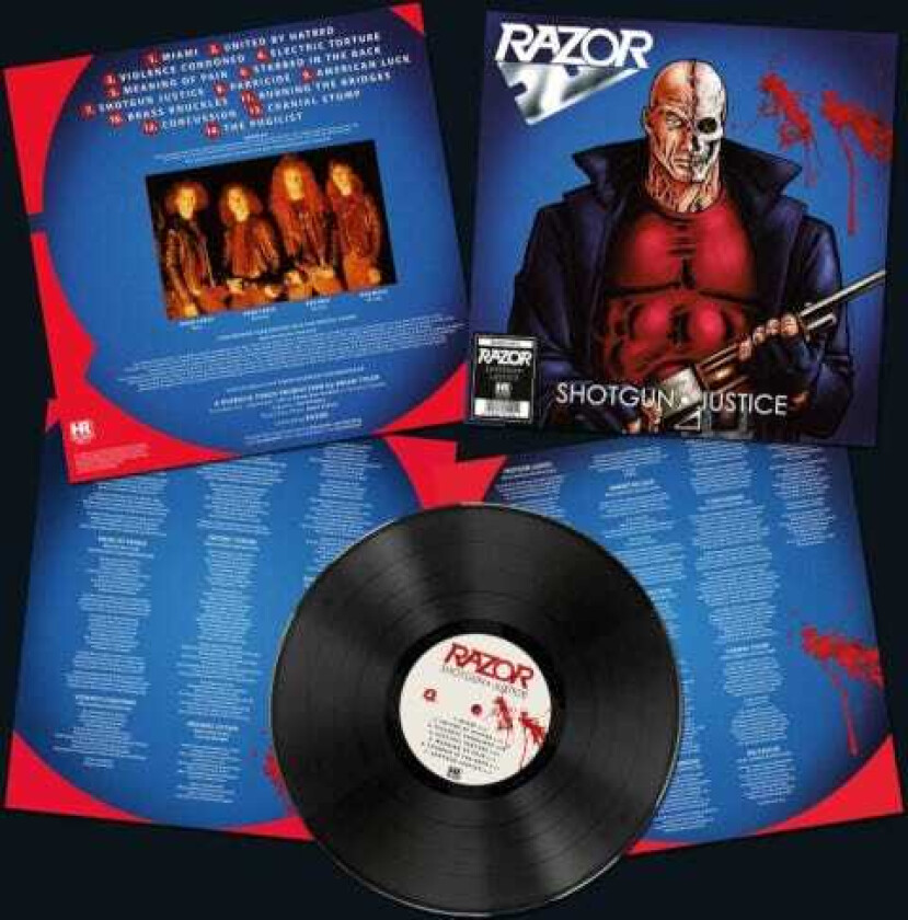 Razor Shotgun Justice LP/Vinyl