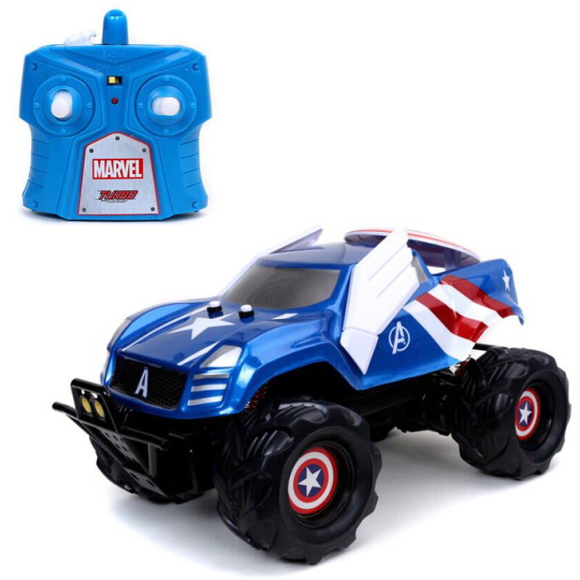 Marvel Radiostyrt Bil 1:14 - Captain America Attack