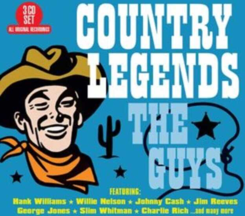 Diverse Artister, Diverse Country Country Legends Guys CD