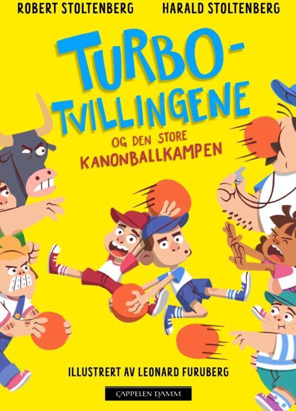 Turbotvillingene Og Den Store Kanonballkampen Av Harald Maxmillian Stoltenberg, Robert Stoltenberg