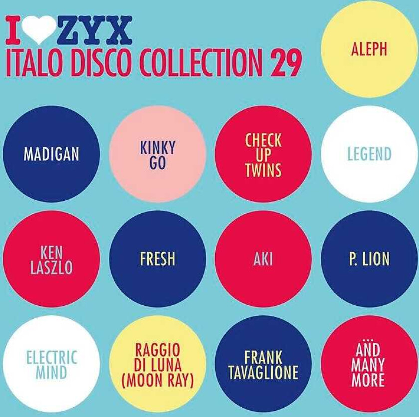 Diverse Artister, Diverse Electronica Zyx Italo Disco Collection 29 CD