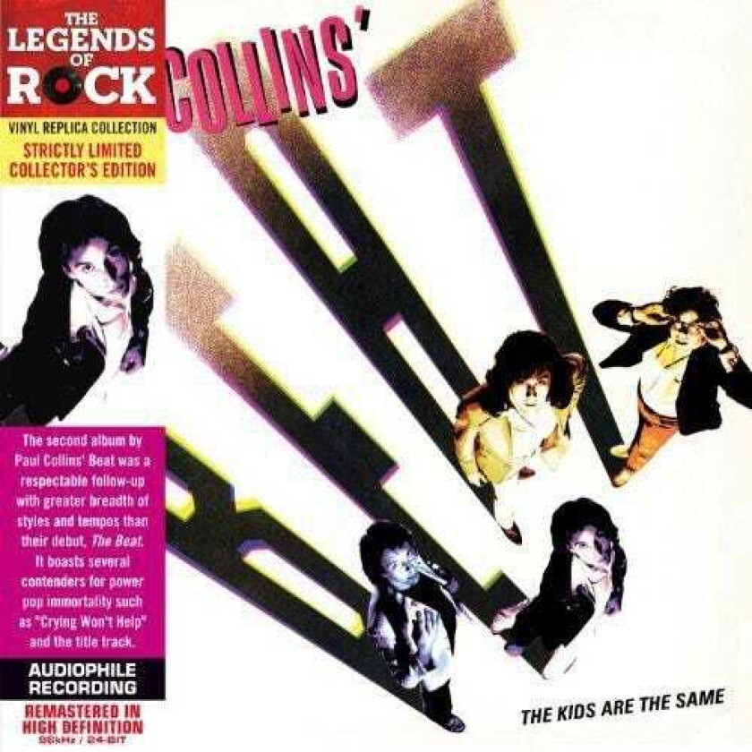 Paul Collins' Beat The Kids Are The Same CD