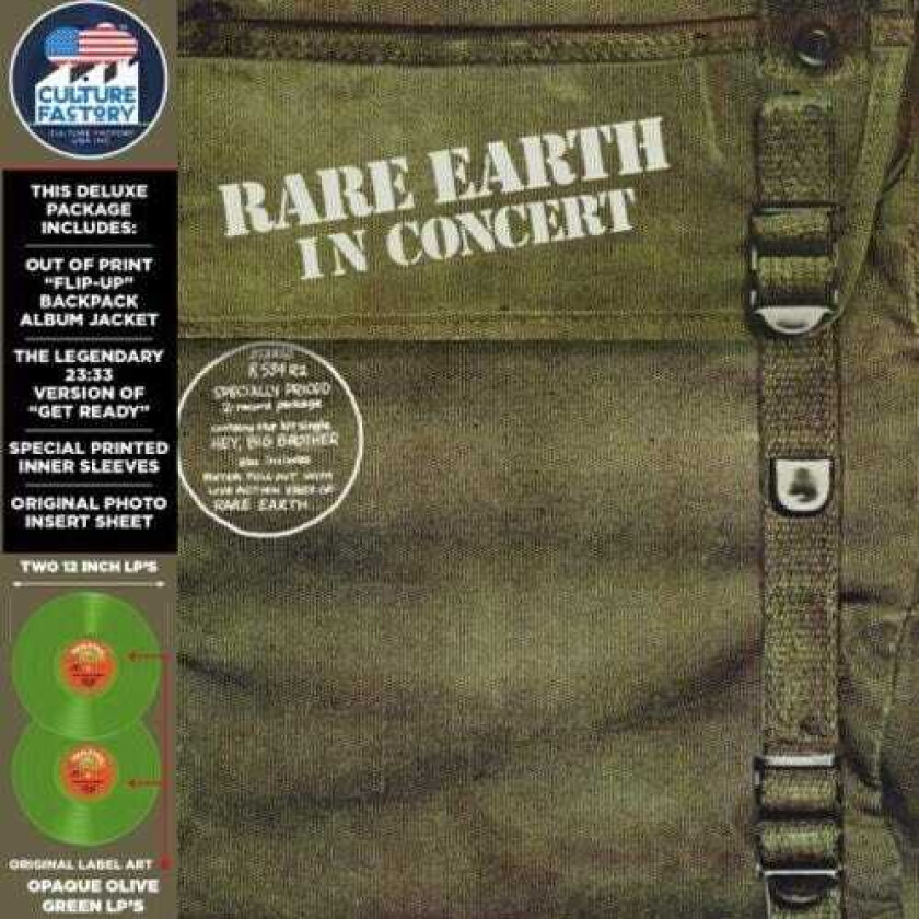 Rare Earth In Concert LP/Vinyl