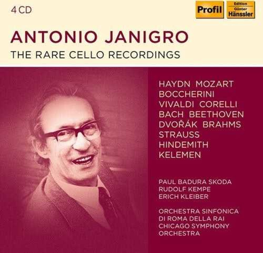 Paul Badura Skoda, Orchestra Allessandro Scarlatti Di Napoli Della RAI, Chicago Symphony Orchestra, Rudolf Kempe, Ranco Caracciolo, Erich Kleiber, Fritz Reiner The Rare Cello Recordings CD