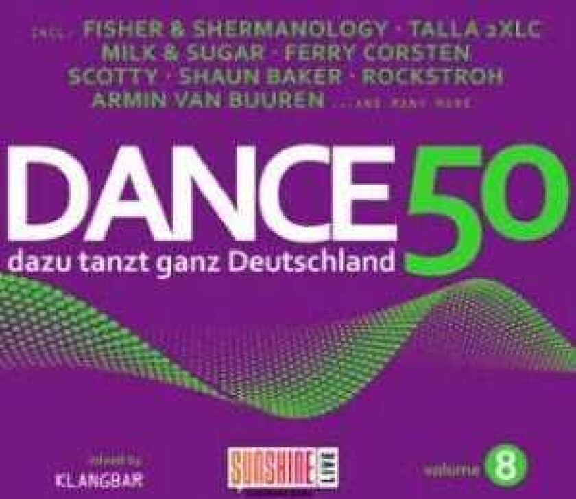 Diverse Dance  Dance 50 Vol.8  CD