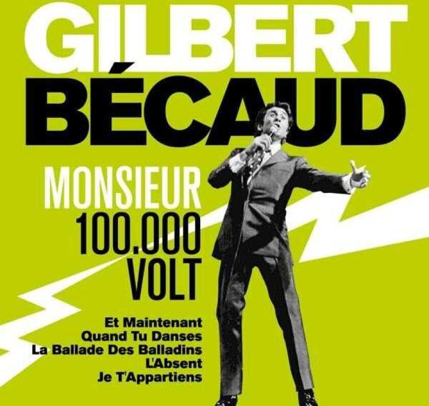 Gilbert Bécaud, Gilbert Becaud Monsieur 100.000 Volts CD