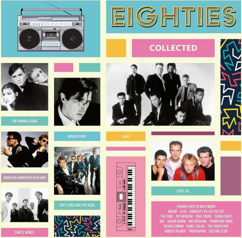 Diverse Artister Eighties Collected LP/Vinyl