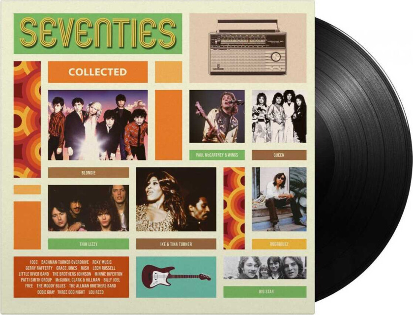 Diverse Artister  Seventies Collected  LP/Vinyl