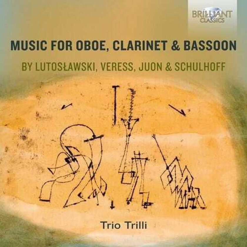 Trio Trilli Music For Oboe, Clarinet & Bassoon CD