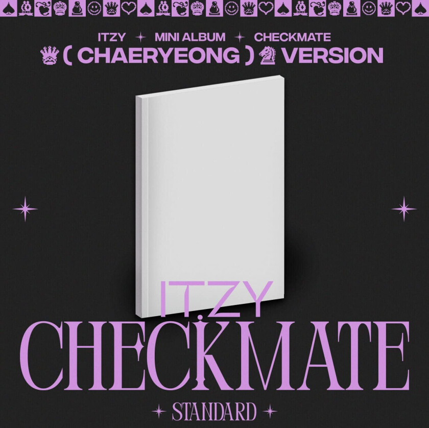 ITZY Checkmate (CHAERYEONG Version) Incl. Photobook, Photo Card, Poster, Lyric Paper, Sticker + Postcar CD