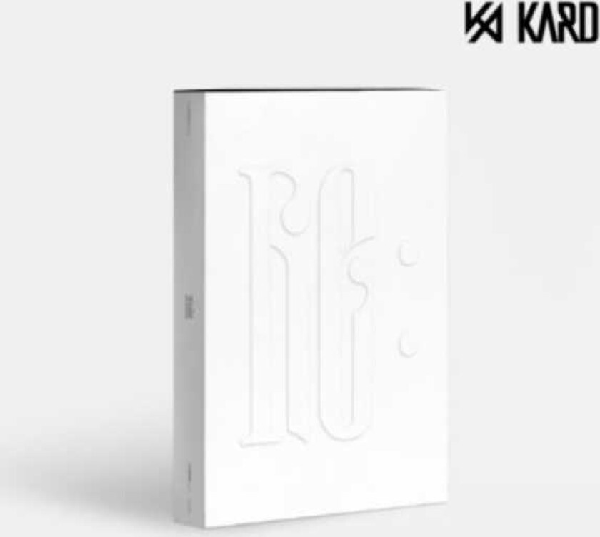 Kard Re: Inc. 84pg Photo Book, Lyrics Book, 4cut Photo, Sticker, Hidden Kard + Photocard CD