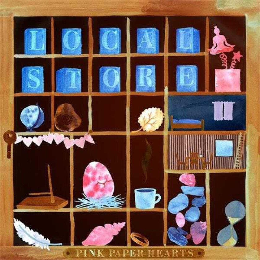 Local Store Pink Paper Hearts CD