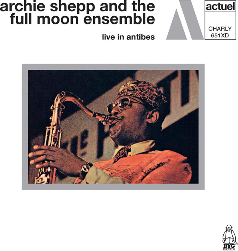 Archie Shepp Live In Antibes CD