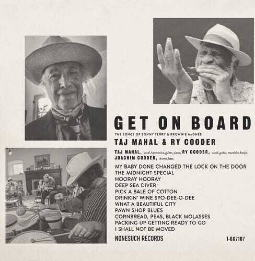 Taj Mahal & Ry Cooder, Ry Cooder, Taj Mahal Get On Board CD