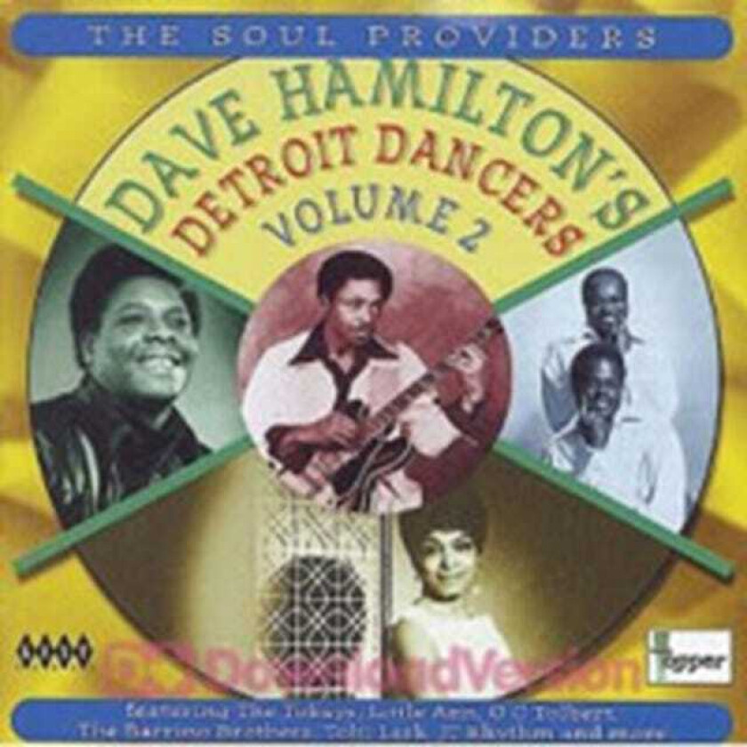 Diverse Artister, Dave Hamilton  Dave Hamilton's Detroit Dancers Volume 2  CD