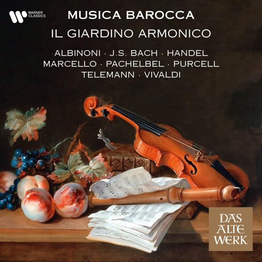 Giovanni Antonini, Il Giardino Armonico Musica Barocca Baroque Masterpieces CD