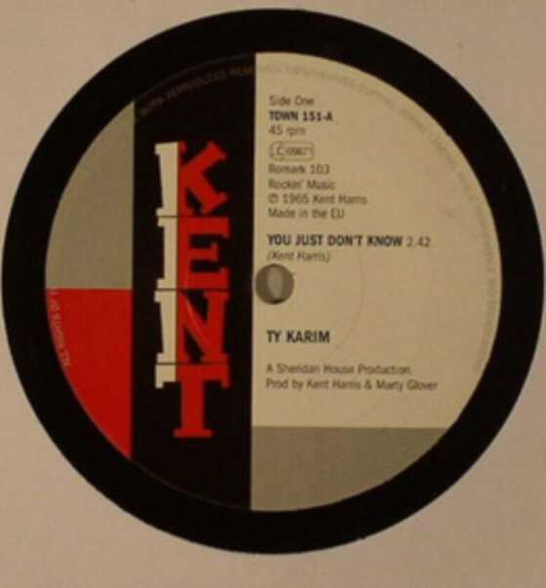 Ty Karim You Just Don't Know LP/Vinyl