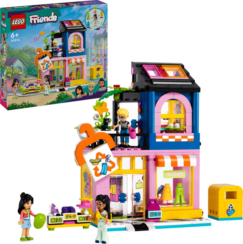 Lego Friends - Butikk Med Vintage-Klær 42614