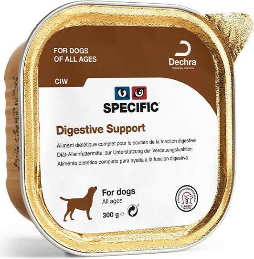 Dog Digestive Support Våtfôr til hund CIW 6 x 300 g